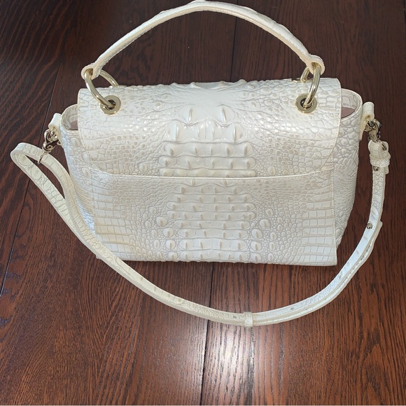 Brahmin Brinley Satchel Bag EUC - Picture 5 of 6